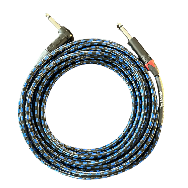 Evidence Audio 15' Melody Cable Right Angle to Straight