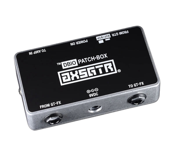 Axess Electronics | AXSGTR - DBIO Patch-Box Black